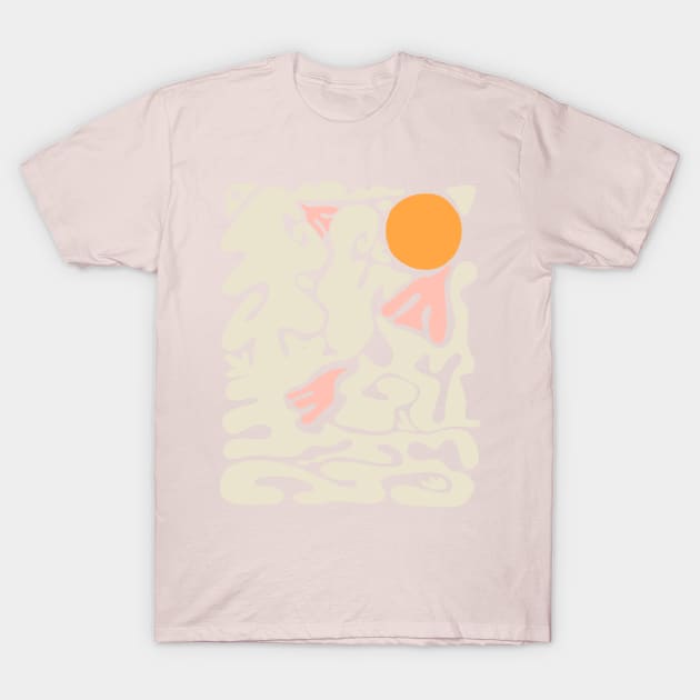 Abstract Landscape 002 T-Shirt by MatthewTaylorWilson